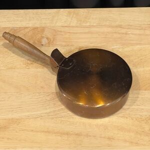 Vintage DUK-IT McDonald Butler Ash Pan Crumb Catcher with Wooden Handle